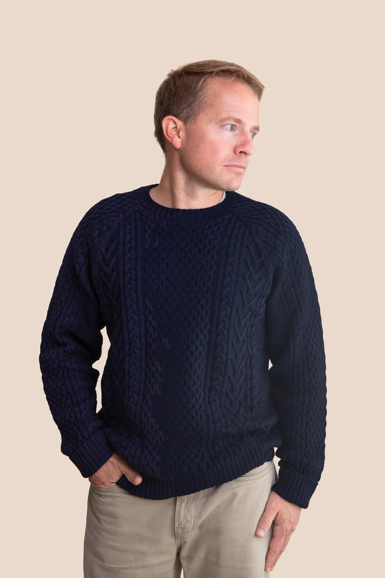 Men's Signature Raglan Fisherman Sweater